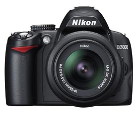 Nikon D3000 10.2 Megapixel Digital SLR Camera