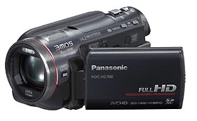 Panasonic HDC-HS700K 240GB HDD High Definition Camcorder 