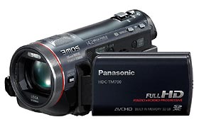 Panasonic HDC-TM700K 32GB Dual Flash Memory HD Camcorder 