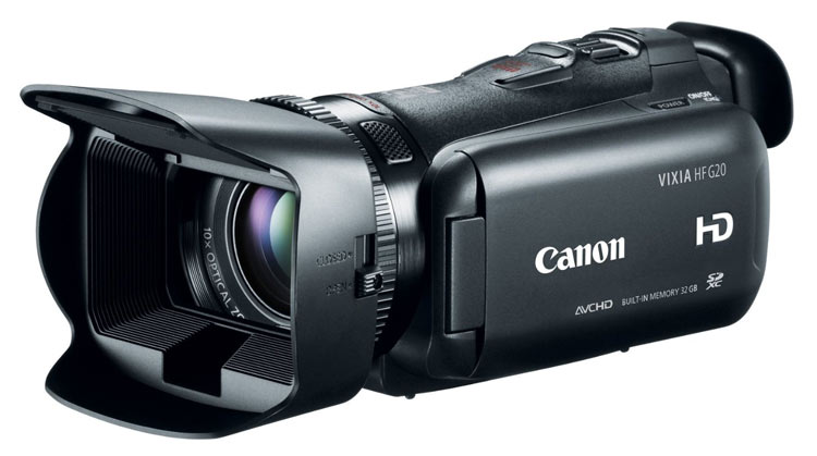 Canon Vixia HF G20 HD Camcorder Reviews | Dual Flash Memory 32GB