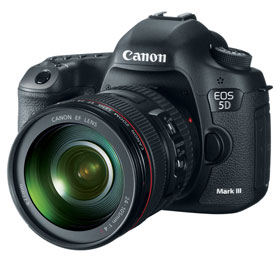 Canon EOS 5D Mark III 22.3 MP Full Frame DSLR