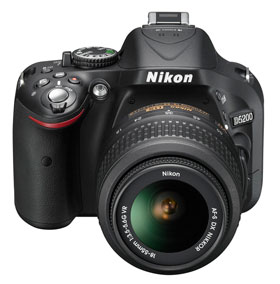 Nikon D5200 24.1 Megapixel CMOS Digital SLR Camera