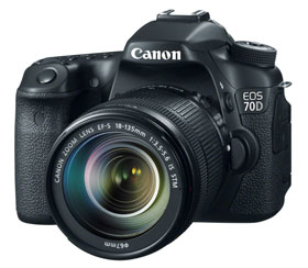 Canon EOS 70d Digital SLR Camera