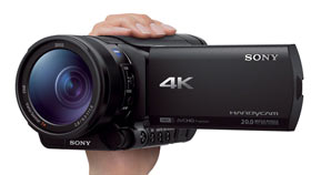 Sony Handycam FDR-AX100 4K Ultra HD Camcorder