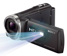 Sony HDR-PJ340 High Definition 16GB Handycam Projector Camcorder