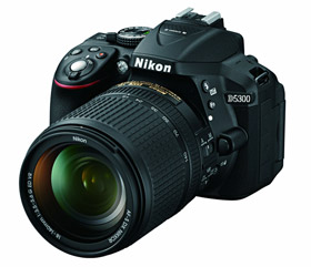 Nikon D5300 24.2 Megapixel CMOS Digital SLR Camera