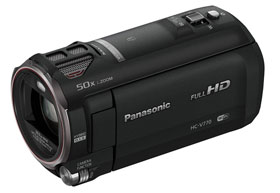 Panasonic HC-V770 Flash Memory HD WiFi Camcorder