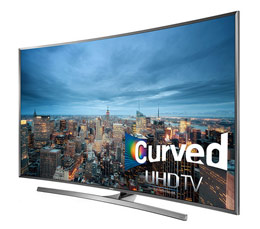 Samsung UN65JU7500 Curved 65-Inch 4K Ultra HD 3D Smart LED TV 
