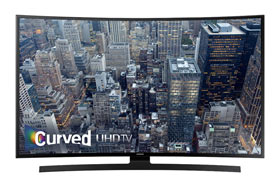 Samsung UN65JU6700 Curved 65-Inch 4K Ultra HD Smart LED TV 