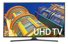 Samsung UN43KU6300 43-Inch 4K Ultra HD  Smart LED TV 
