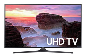 Samsung UN40MU6300 40-Inch 4K Ultra HD  Smart LED TV 