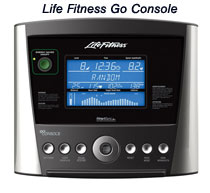 Life Fitness E1 Go LCD Console