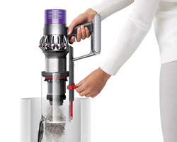 Dyson V10 Dust Ejection System