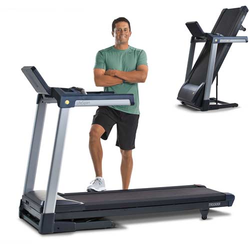 LifeSpan Fitness TR5500i Folding Treadmill