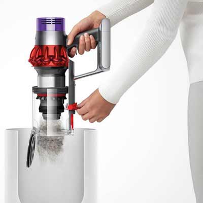 Dyson V10 Dust Ejection System