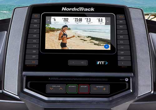 NordicTrack Screen
