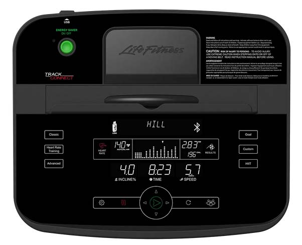Life Fitness Track 1.0 Console